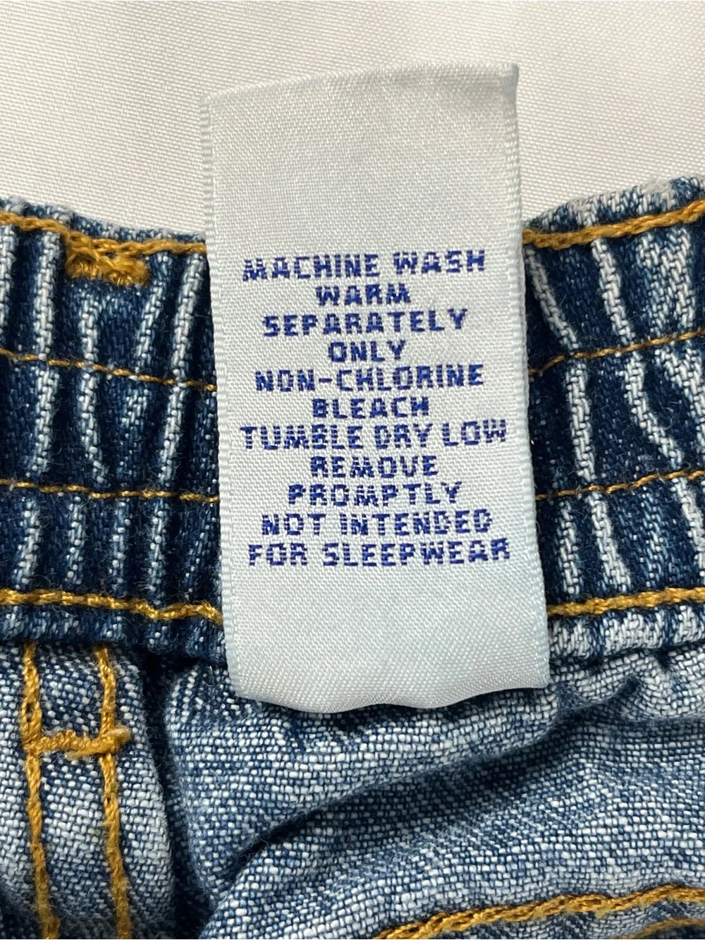 Gymboree 2001 Kids Classic Blue Denim Vintage Jeans Size 5 Years Y2K